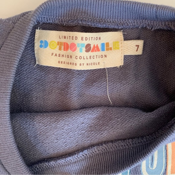 DotDotSmile boys sweatshirt size 7 - Picture 4 of 5